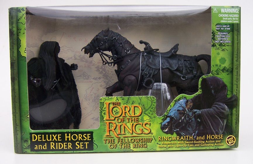 lord of the rings deluxe horse and rider set