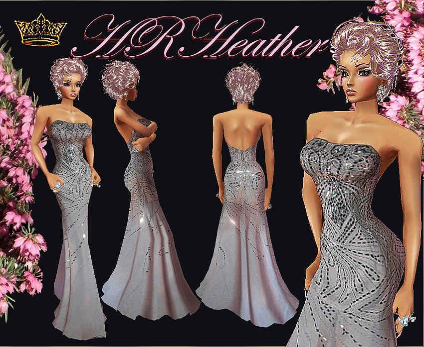 HRHeather's luxurious feeling, sparkling, glittering, flashy dark green silk formal halter gown. A highly desirable designer couture gown that certainly be used for weddings and other formal occasions including, but not limited to. Irish Saint Patrick's day feasts, woodland elf get togethers, and for girls who just like the colour.