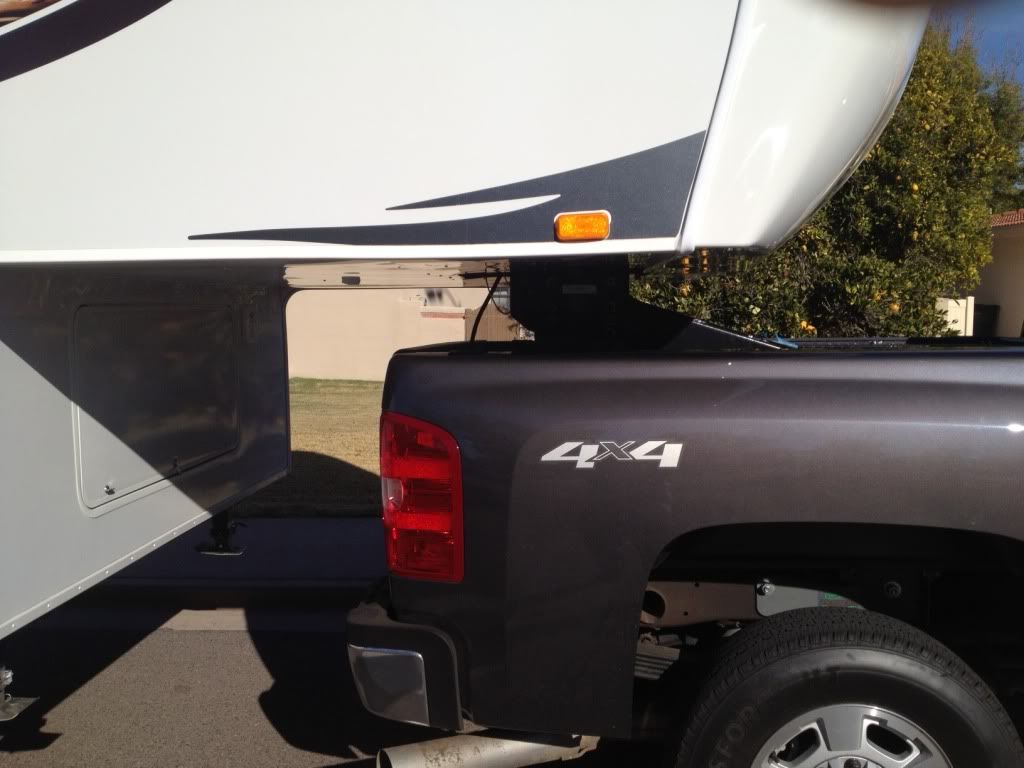 Open Roads Forum FifthWheels Fifth wheel bed clearance