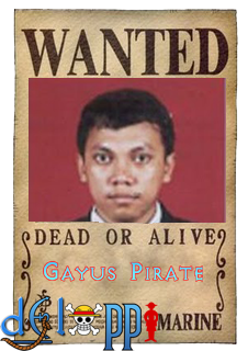 One Piece Gayus Pirate