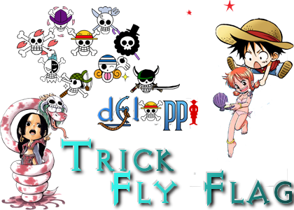 One Piece Trick Fly Flag