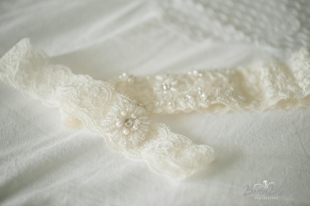 Vintage Lace Wedding Garters from Etsy