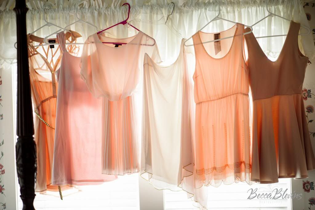 Wedding Bridesmaid Dresses in Blush & Neutral Colors