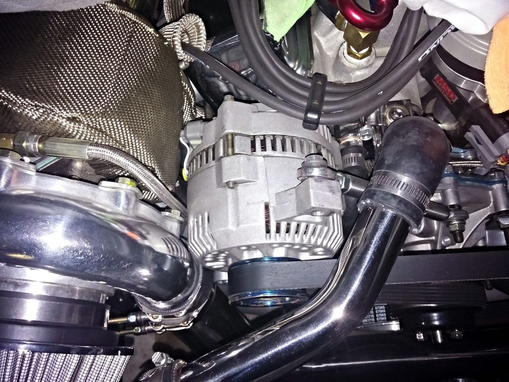 On3 foxbody kit alternator hitting Ford Mustang Forums