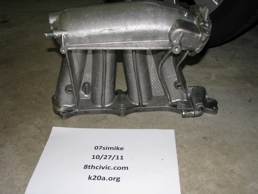 For Sale RBC Intake Manifold Honda / Acura K20a K24a Engine Forum