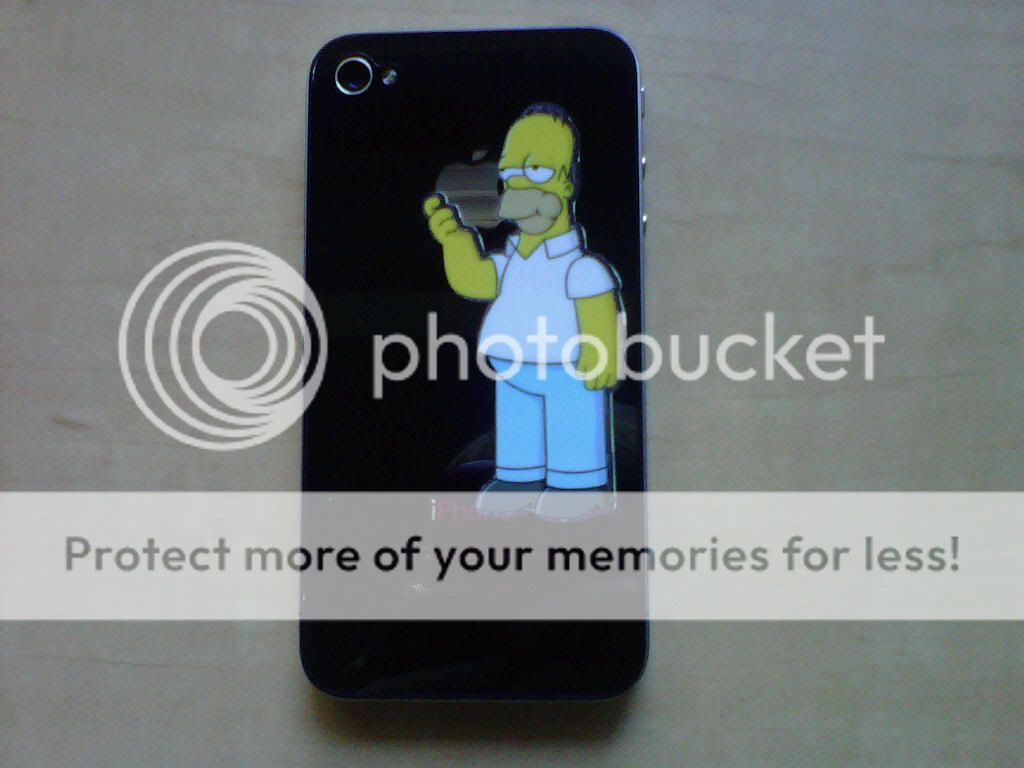 Excellent feedbacks received for this Homer Simpson sticker 