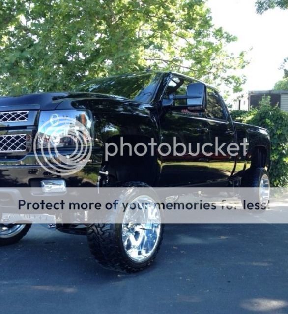 22X14 or 22X12? changing up the look of my truck | Page 2 | Chevy and ...