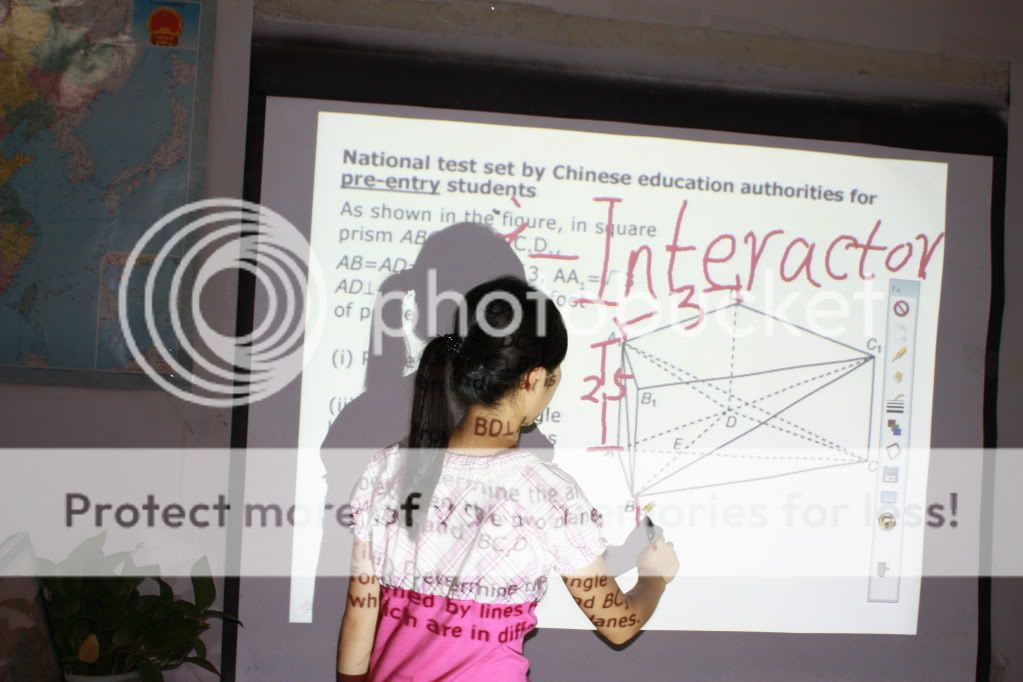 Long i pen, for smart electronic interactive whiteboard  