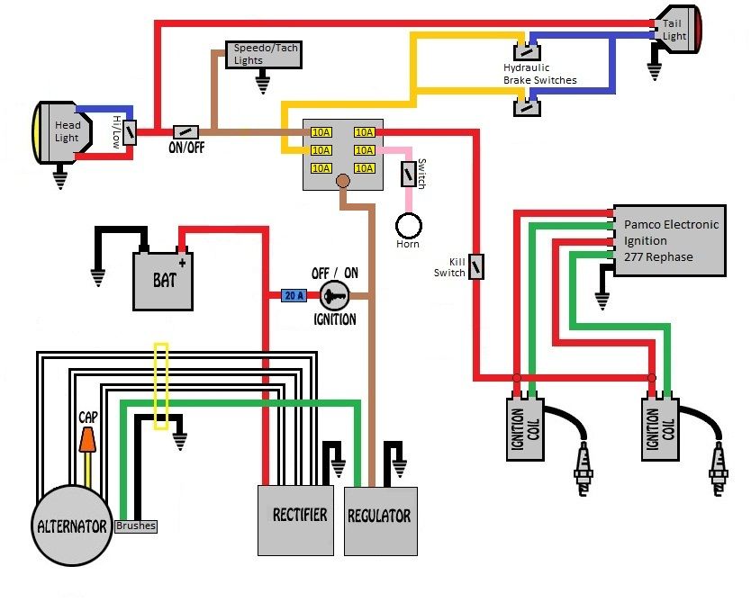 [DIAGRAM] Basic Xs650 Headlight Wiring Diagram - WIRINGSCHEMA.COM