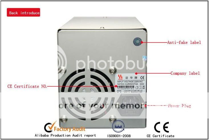 YH 305D Digital DC Power Supply Precision Variable Adjustable Lab 