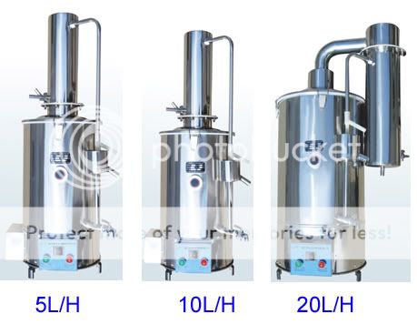 Electrothermal Stainless water distiller Distilled water purifier 