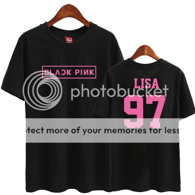 blackpink t shirt lisa