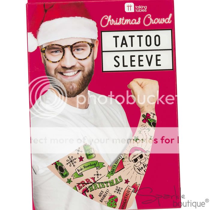 Smile Natale.Manica Tatuaggio Di Natale Silly Babbo Natale Segreto Regalo Stocking Filler Hipster Ebay