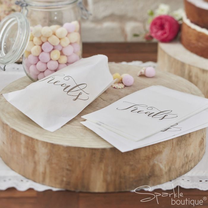 wedding treat bags