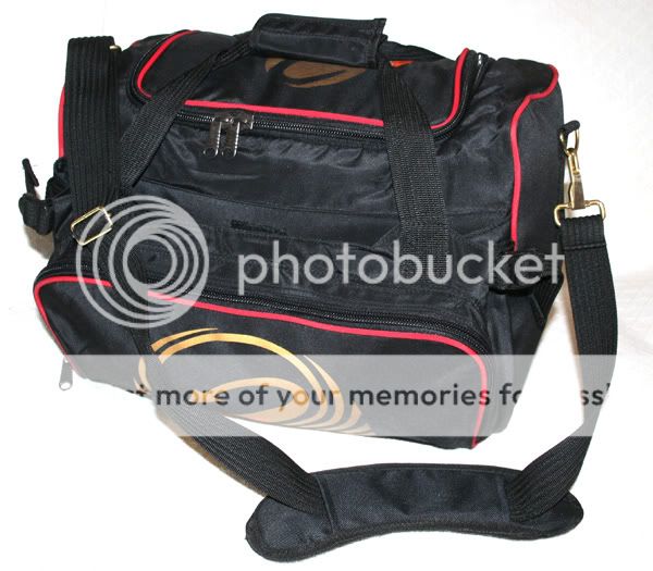 new Compact 2 Ball Bowling Bag w/accessories pockets  