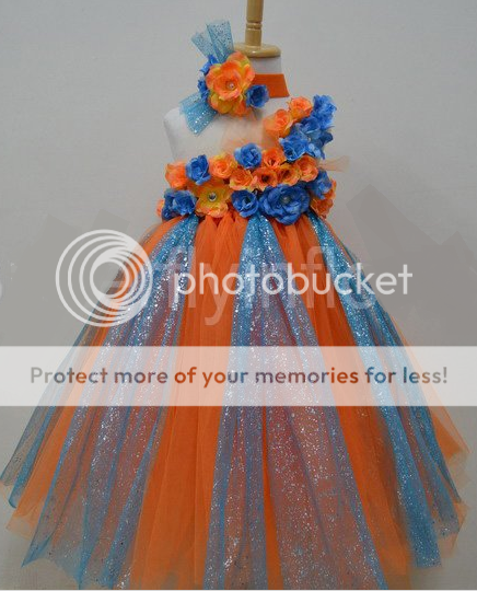 Baby Flower Girl Bridesmaids Floor Length Glitter Tutu Skirt Dress Free Headband